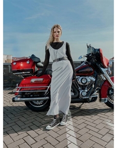 Платье женское серое Mark formelle