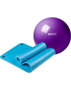 Набор для фитнеса Sundays Fitness Фитбол IR97402-65 + Коврик 1см IR97506 Sundays fitness