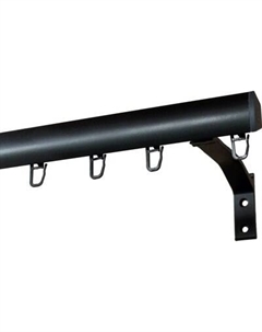 Карниз для штор Divades Калитва 30x15мм 1-рядный / 90111160