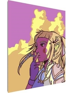 Картина по номерам PaintLine Задумчивая девушка / PL-00062 Paintline