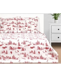 Комплект постельного белья Этель Русская деревенька Евро / 10383298