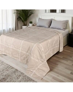 Покрывало Love Life Бежевая клетка Евро 10200692 Love life