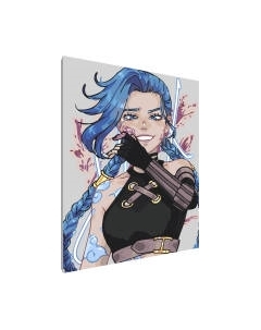 Картина по номерам Школа талантов Джинкс из Аркейна / 2037252533114