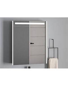 Шкаф с зеркалом для ванной Belux Бристоль ВШ 60