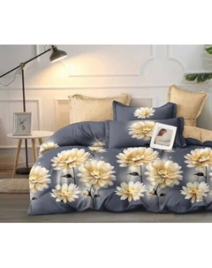 Комплект постельного белья Реноме 1.5сп Оливковая коллекция УУ 047