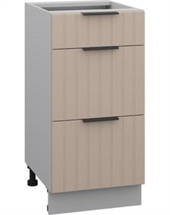 Шкаф-стол кухонный Arvento Корнелия Анта-плюс НШ40р3ш без столешницы