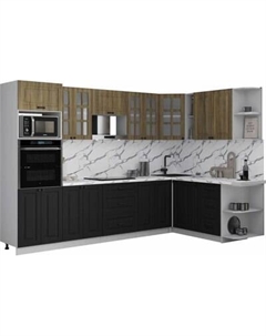 Кухонный гарнитур Интерлиния Мила Деко 1.88x3.0 PR