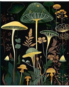 Картина по номерам Флюид Магический лес 40x50 / BHR0577