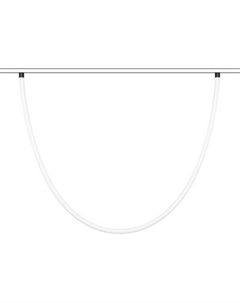 Трековый светильник Arlight MAG-FLEX-TUBE-ELASTIC-L2500-35W Day4000 BK 360deg / 035384