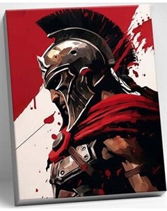 Картина по номерам Молли Римский легионер 40x50 / HR0637 Molli