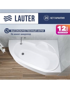 Ванна акриловая Lauter Valencia 160x105 / 2102160R