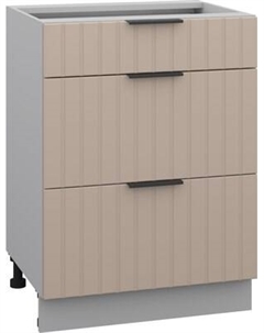 Шкаф-стол кухонный Arvento Корнелия Анта-плюс НШ60р3ш без столешницы