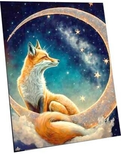 Картина по номерам Флюид Звездная лиса 40x50 / SHR0555