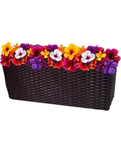 Кашпо BOTANICA Ratan 50x19x19см Botanica