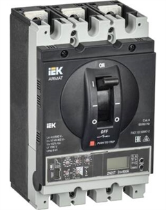 Выключатель автоматический IEK AR-MCCB-3G-050-0250A-ELPC Iek