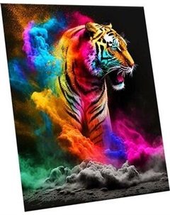 Картина по номерам Флюид Неоновый тигр 40x50 / SHR0564