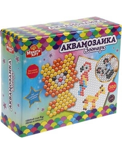 Развивающая игра MultiArt Аквамозаика Животные / ABMA300-2 Multiart