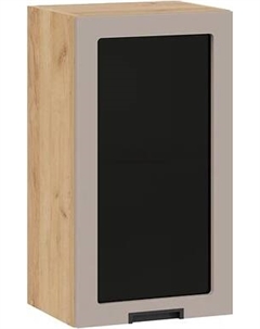 Шкаф навесной для кухни ТриЯ Гренада 1В4С с одной дверью со стеклом Трия