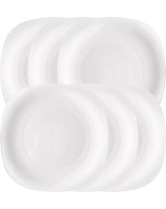 Набор тарелок Bormioli Rocco Парма 20х20 см / 4.98880-6 Bormioli rocco