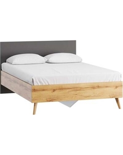 Полуторная кровать ЛофтМебель Олимпик 1400 / VR-00003261 Лофтмебель