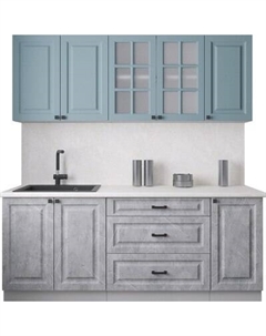 Кухонный гарнитур Интерлиния Мила Деко 2.0Б