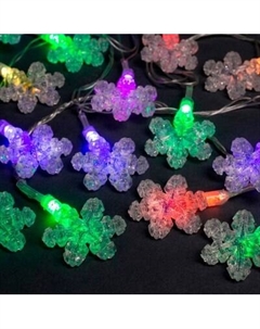 Светодиодная гирлянда Luazon Нить Снежинки 1080401