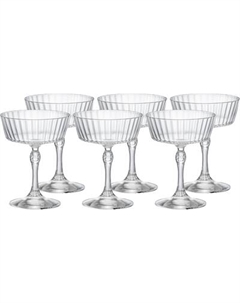 Набор бокалов Bormioli Rocco Америка'20е 1.22150-6 Bormioli rocco