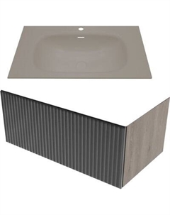 Тумба с умывальником ЗОВ Кито 80 / K80TS0MFLPM-M115G80 Зов