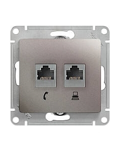 Розетка Systeme (Schneider) Electric Glossa GSL001285 Systeme (schneider) electric