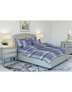 Простыня Реноме 1.5сп Клетка / 9709-1