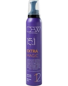 Мусс для укладки волос Dew Professional Extra Magic 15в1 15PGM/200 Dew professional