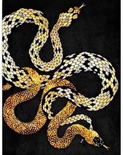 Картина по номерам Флюид Золотая симфония 40x50 / BHR0597