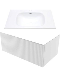Тумба с умывальником ЗОВ Кито 100 / K100LW0MFWPM-M115W100 Зов