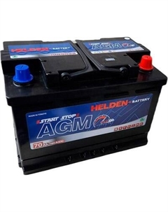 Автомобильный аккумулятор Helden AGM 760A R+ / AGM57020