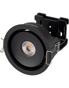 Точечный светильник Arlight CL-SIMPLE-R78-9W Warm3000 BK 45deg / 028147