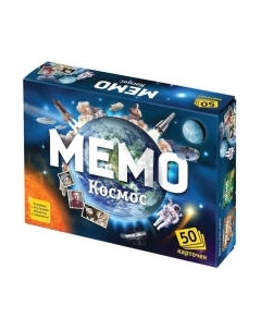 Настольная игра Нескучные игры Мемори Космос / 7208