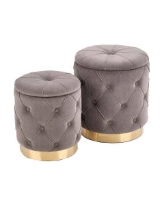 Комплект мягкой мебели Halmar Polly / V-CH-Polly-Pufa-Popiel