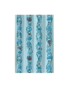 Шторка-занавеска для ванны V-line Ракушки