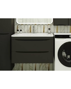 Тумба под умывальник Symbolite Бергамо мини 80 Люкс Plus 2 ящика