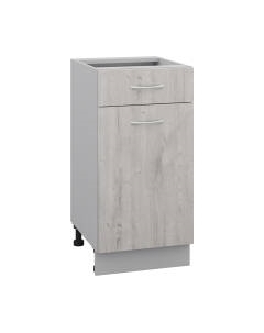 Шкаф-стол кухонный Кортекс-мебель Корнелия Лира НШ40р1ш без столешницы