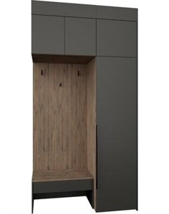 Секция в прихожую Рэйгрупп Рэй P245-B1-WK В1