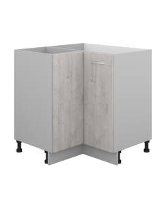 Шкаф-стол кухонный Кортекс-мебель Корнелия Лира НШУ угловой без столешницы