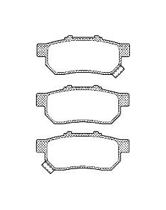 Тормозные колодки AP 05P1425 Ap