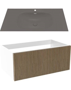 Тумба с умывальником ЗОВ Кито 100 / K100LW0MRM-M115B100 Зов