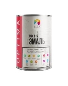 Эмаль Lida Optima ПФ-115