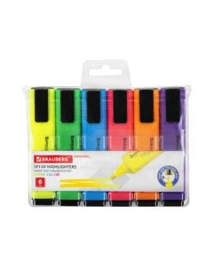 Набор маркеров Brauberg Original Neon / 152216