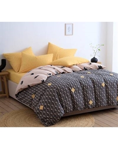 Комплект постельного белья Ночь нежна Фенди 2сп Евро 70x70 / 70757-1+70758-1