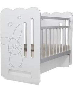 Детская кроватка VDK Sweet Rabbit колесо-качалка с маятником Vdk