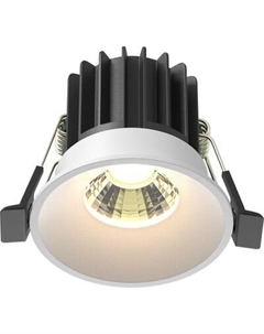 Точечный светильник Maytoni Round DL058-7W3K-W