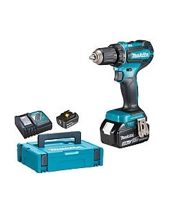 Профессиональная дрель-шуруповерт Makita DDF485RFE